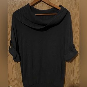 Nue Options Wide Turtleneck Sleeveless Sweater Large